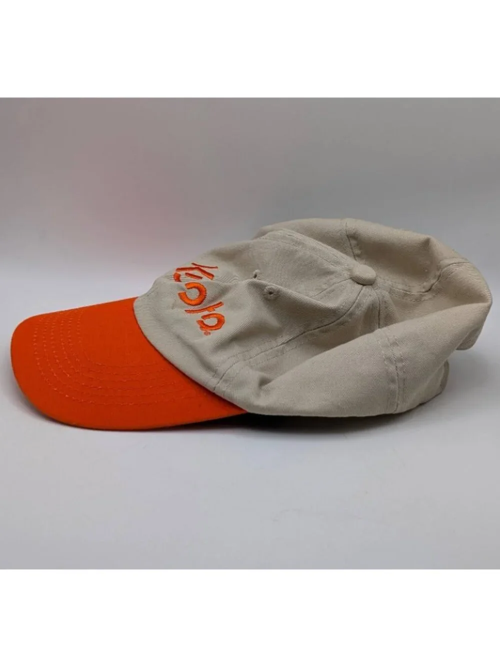 Vintage Kubota K-Products Tractor Hat Adjustable Strap Back Cap Work Wear Farm